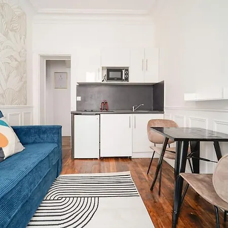 Apartment Niepce - Blue Flat Next To Avenue Du Maine Paris
