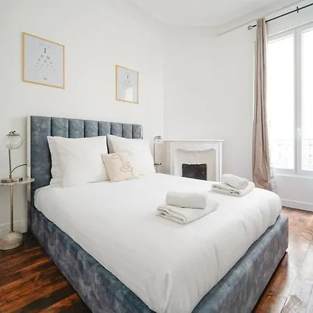 Apartment Niepce - Blue Flat Next To Avenue Du Maine Paris